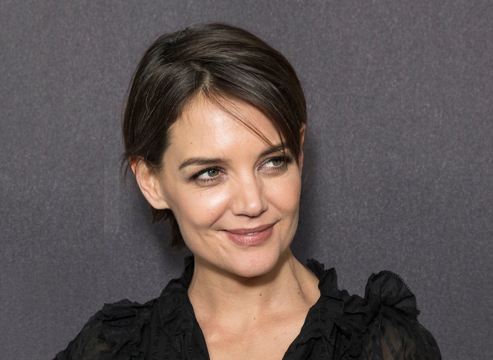 Katie Holmes wearing dress by Zimmermann - 2018