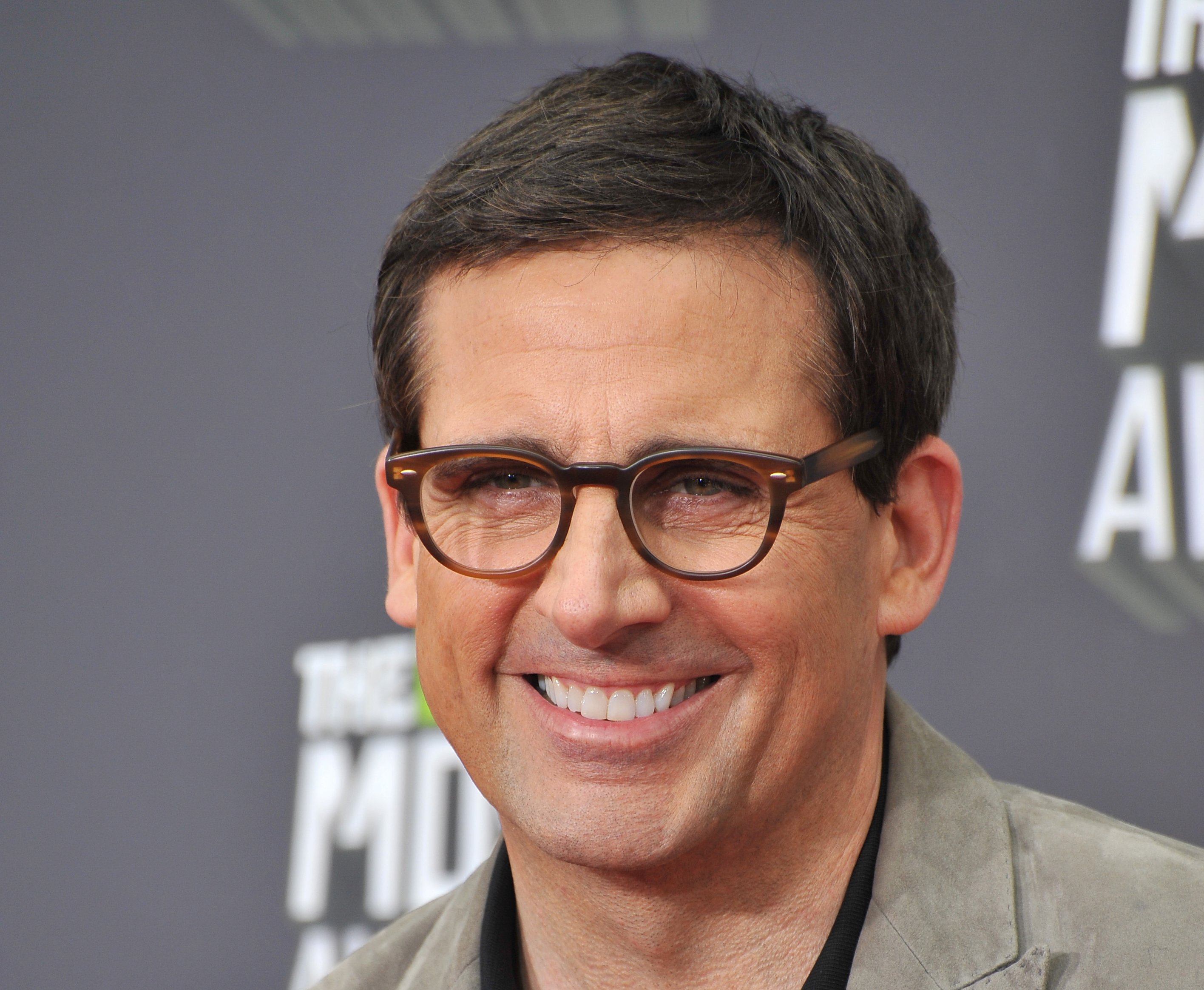 Steve Carell at the 2013 MTV Movie Awards at Sony Studios