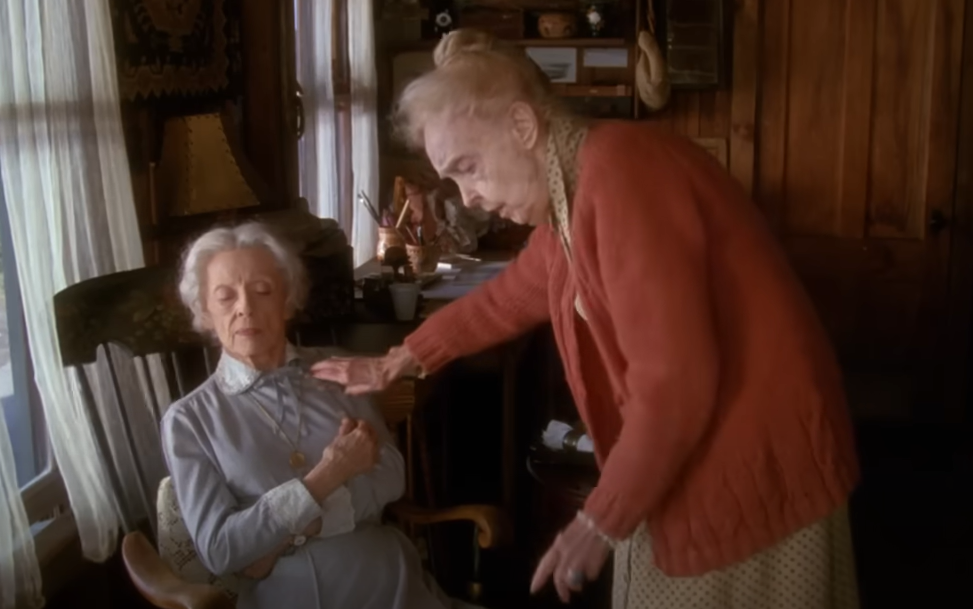 Bette Davis and Lillian Gish in The Whales of August (1987)