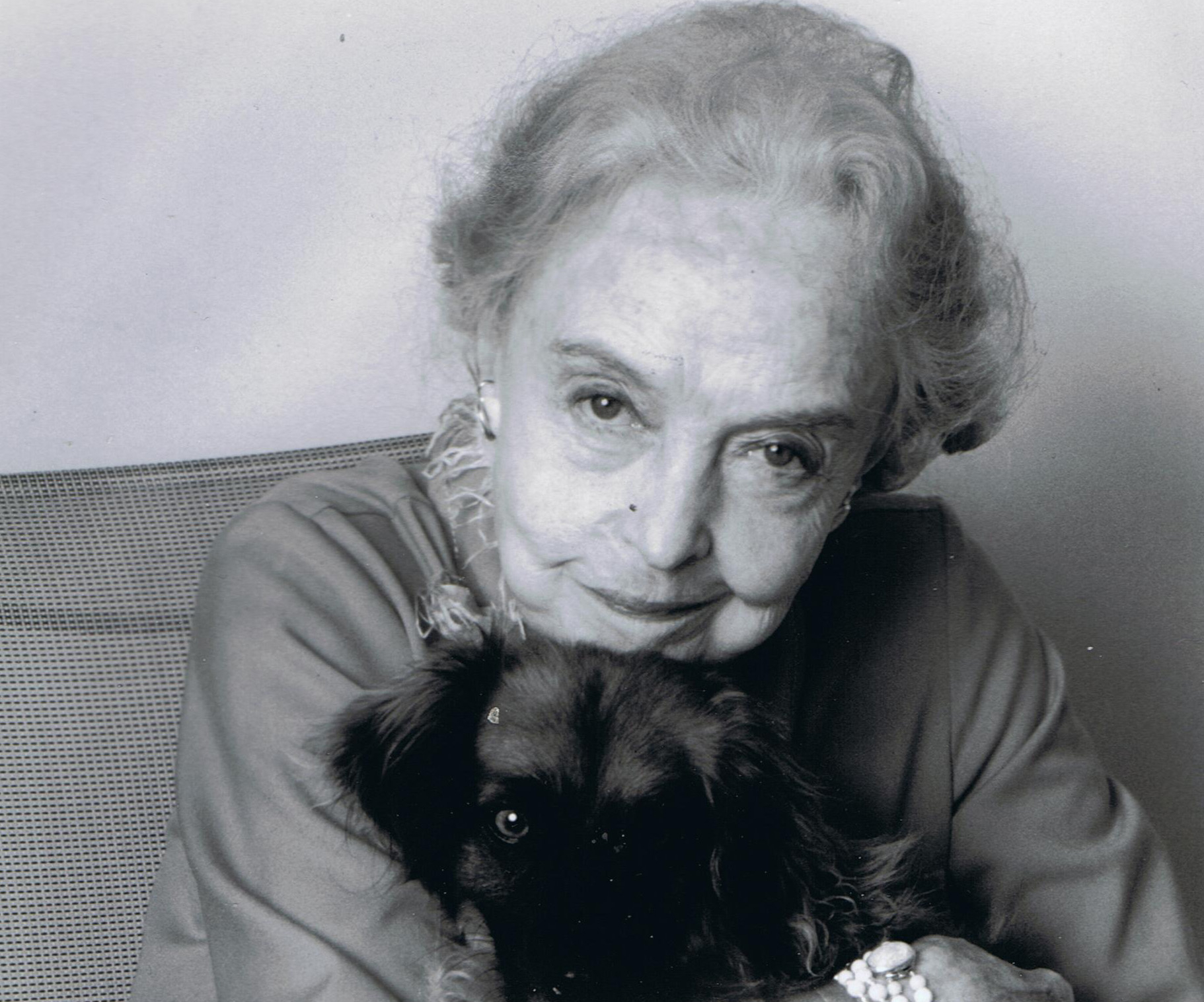 Lillian Gish in Paris in 1983