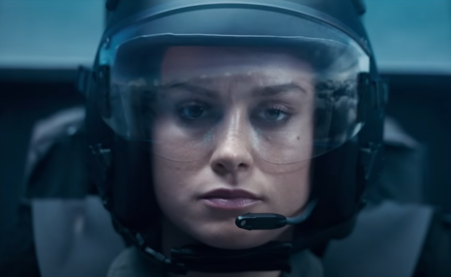 Screenshot of Brie Larson from - Captain Marvel (2019)