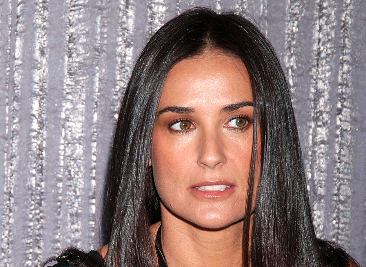 Demi Moore at FIT Couture Council Luncheon Honoring Alber Elbaz Of Lanvin