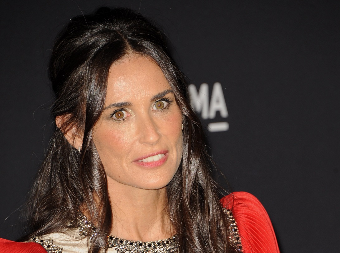 Demi Moore at the 2016 LACMA Art+Film Gala