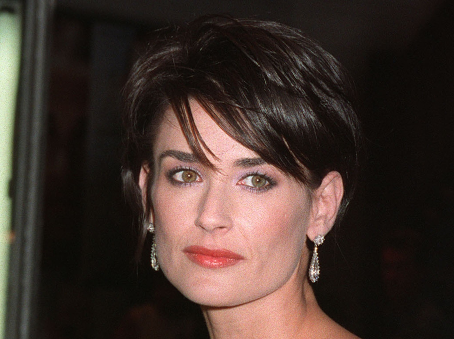 Actress DEMI MOORE at the premiere, in Los Angeles, of her new movie, 