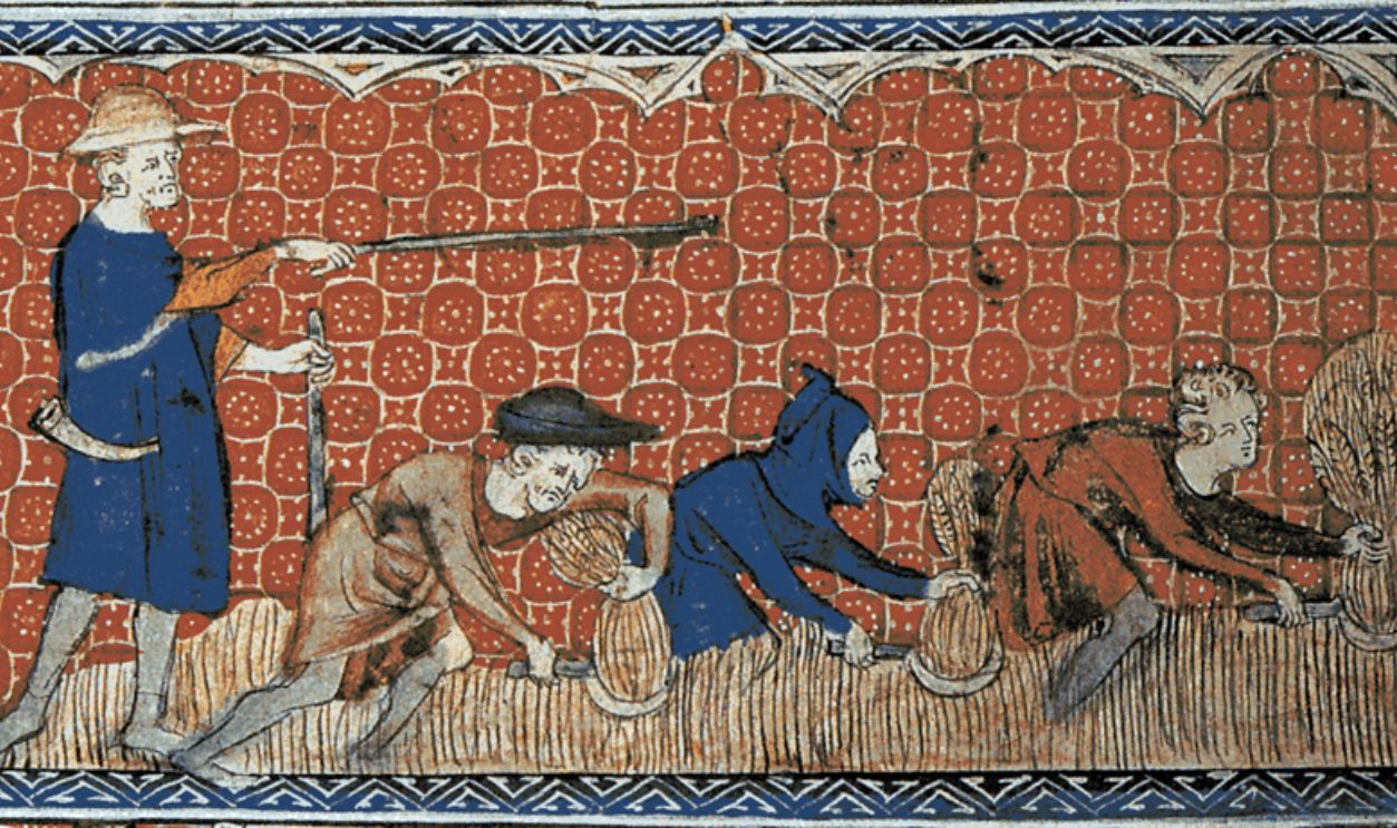  peasants working