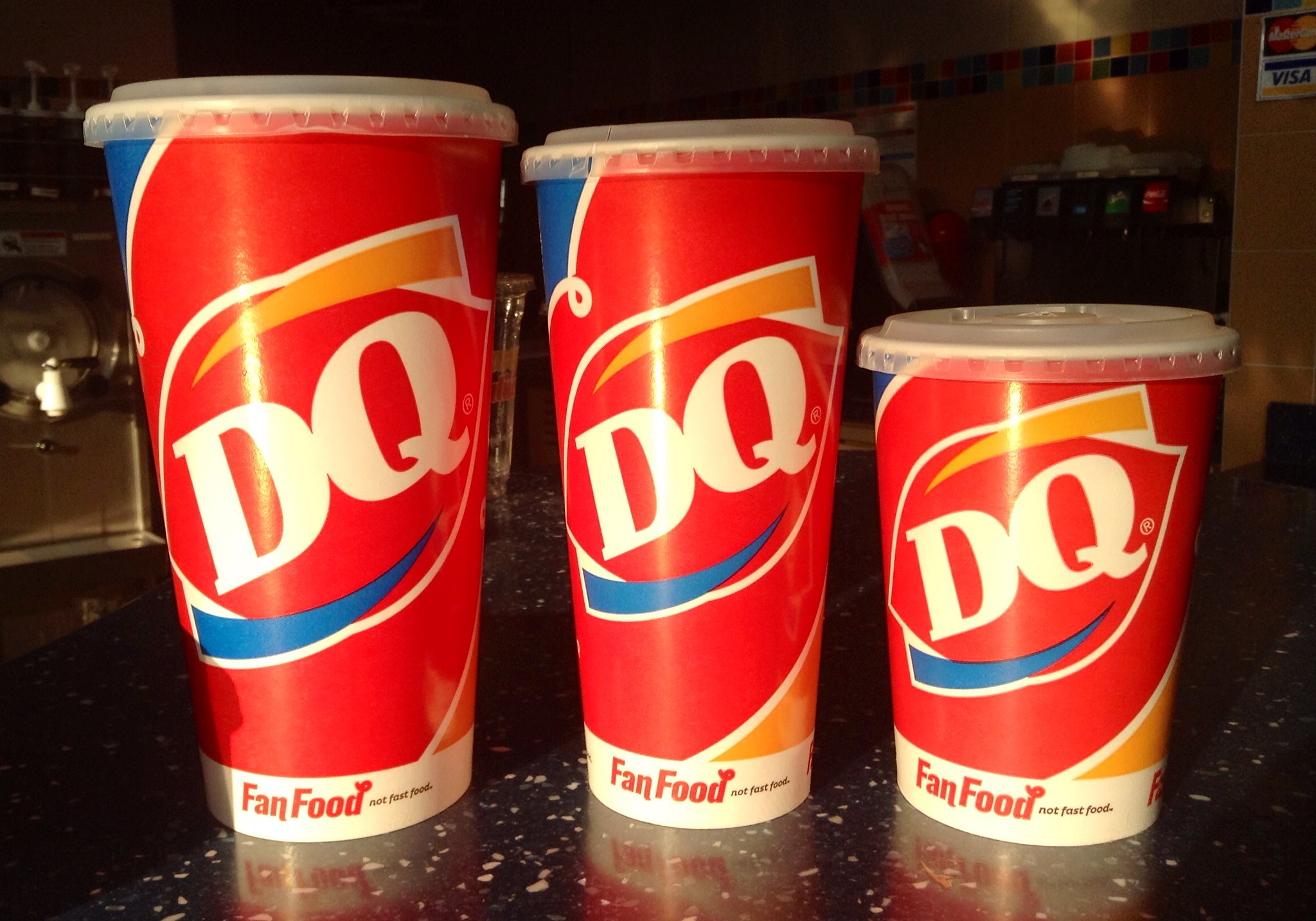 Dairy Queen Cups