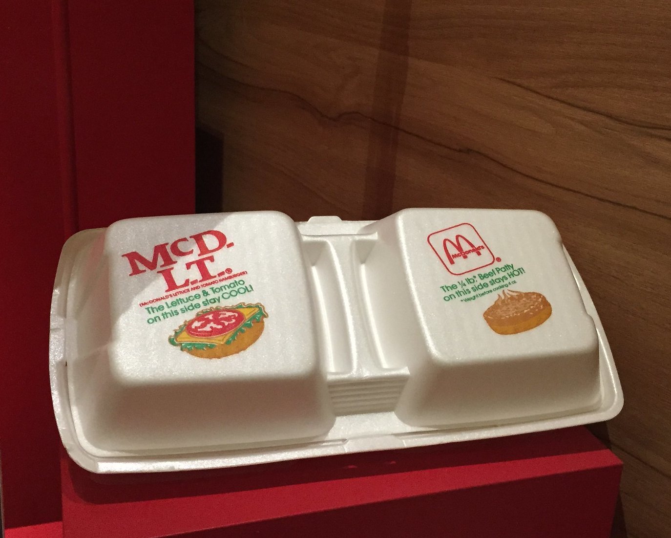 McDLT box
