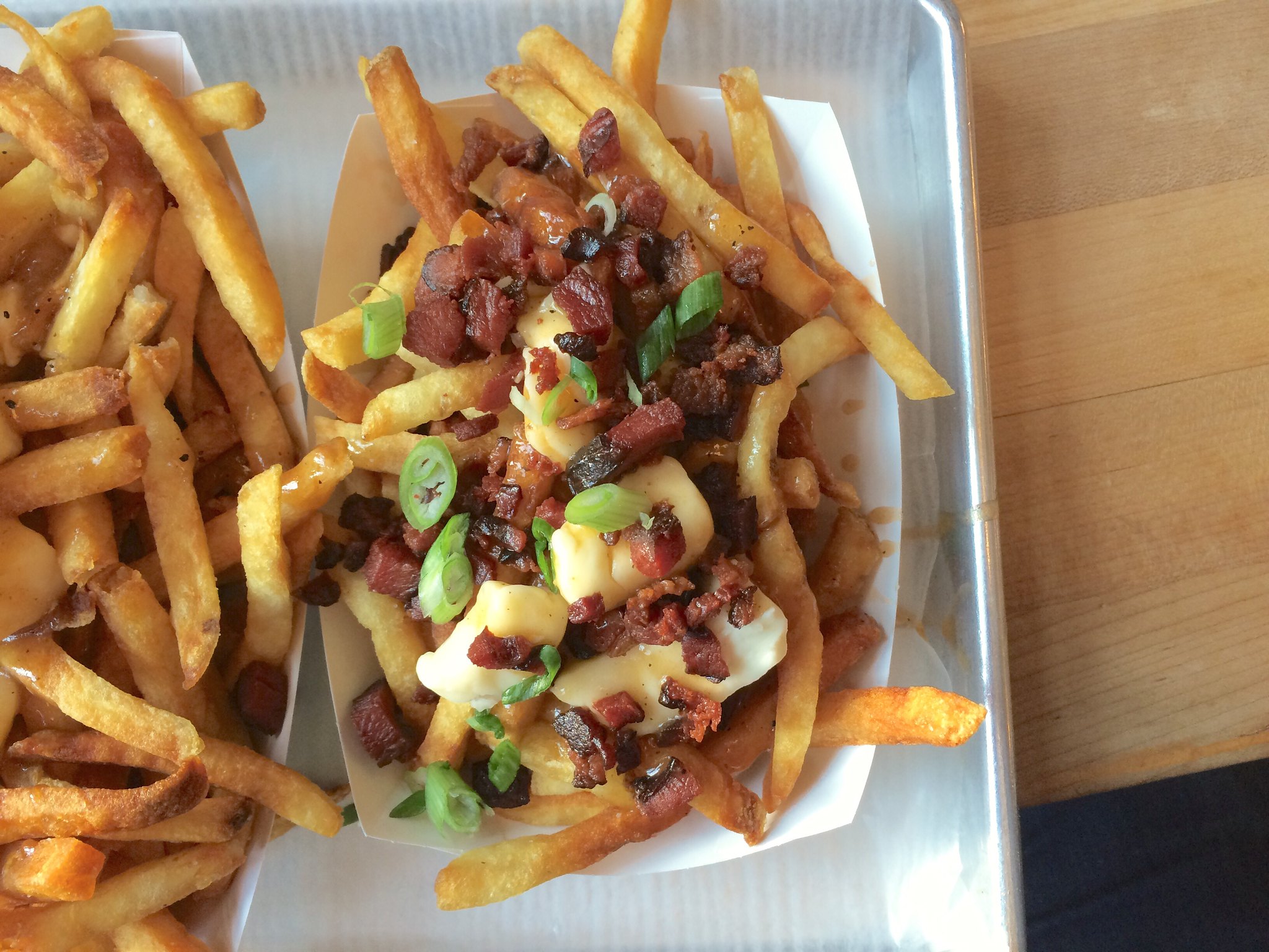 Fries with Bacon Bits
