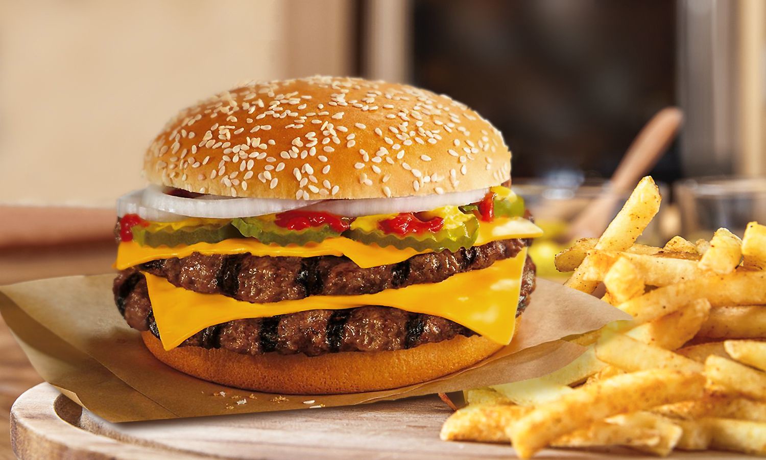 McDonald's double Arch Deluxe