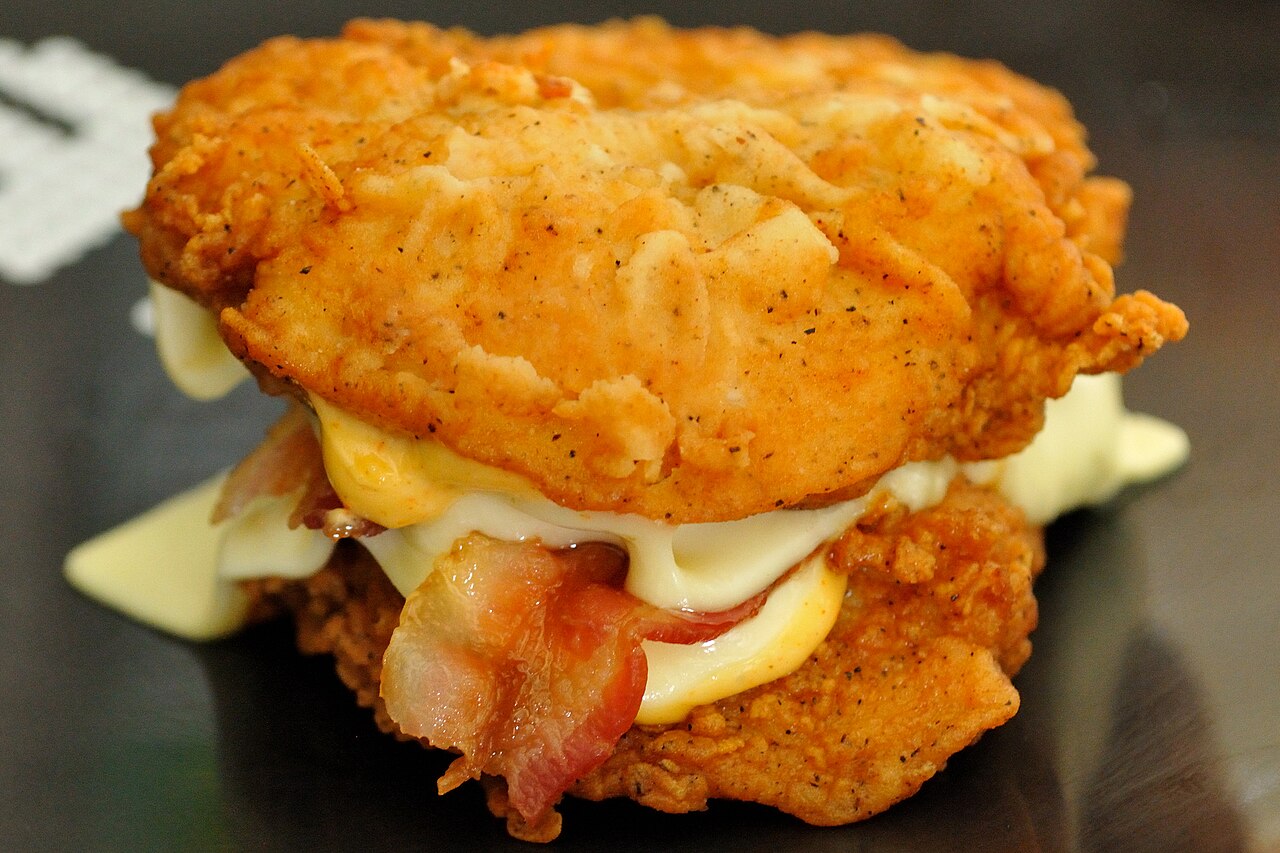 KFC Double Down Sandwich