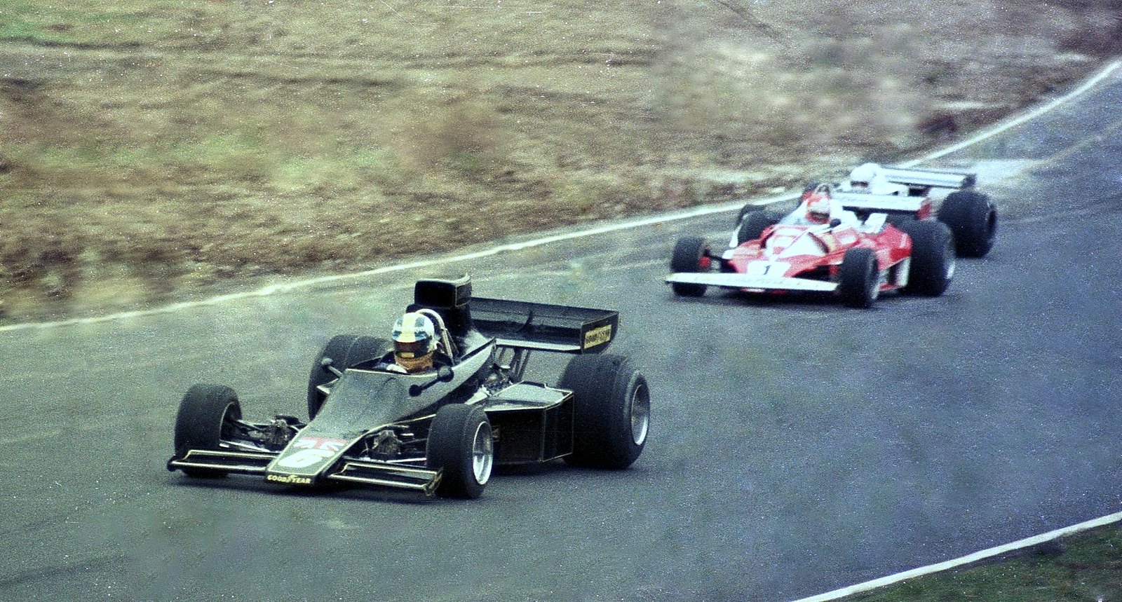 Niki Lauda - Ferrari 312T2 at a race 1976