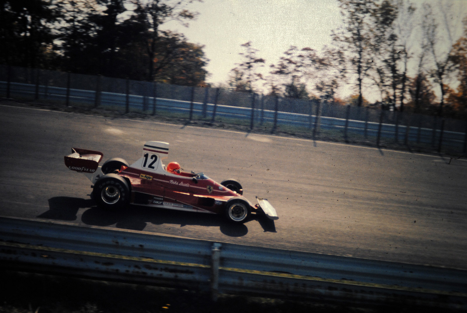 Niki Lauda in Formula 1 Ferarri