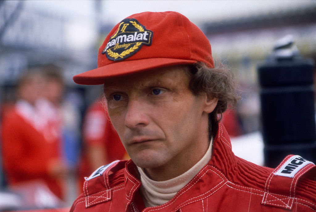 Niki Lauda, c1978-c1979 in red outfit