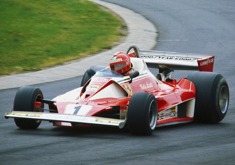 Niki Lauda training at Nürburgring