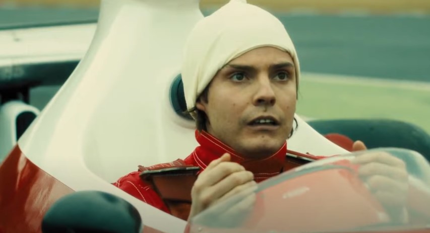 Daniel Brühl as Niki Lauda in Rush (2013)