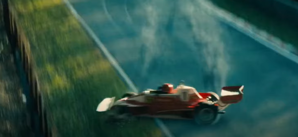 Daniel Brühl as Niki Lauda in Rush (2013)