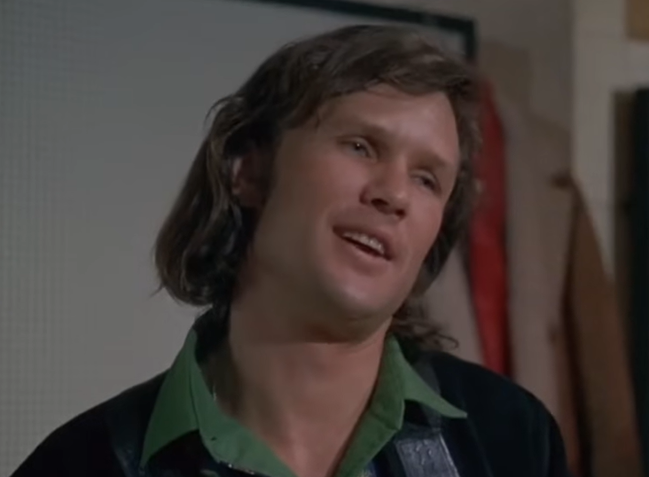 Screenshot of Kris Kristofferson smiling from - Cisco Pike (1971)