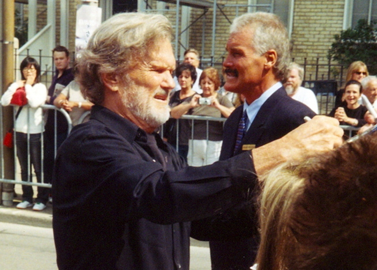 Kris Kristofferson at the premiere of Dreamer, Toronto Film Festival 2005