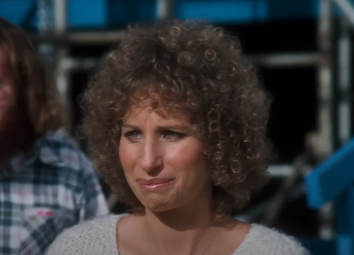 Screenshot of Barbra Streisand from A Star Is Born (1976)
