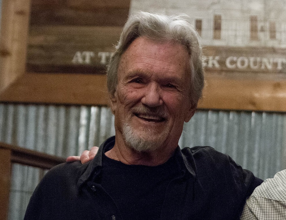 Image of Kris Kristofferson smiling  - 2018
