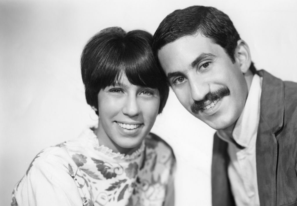 Grayscale Portrait Photo of Husband and wife duo The Croces Jim Croce and Ingrid Croce
