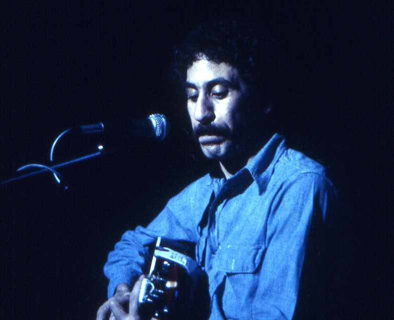 Photo of Jim Croce performing on stage