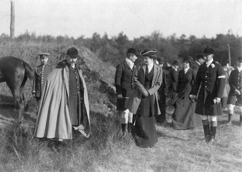 Kaiser Wilhelm II on the hunt