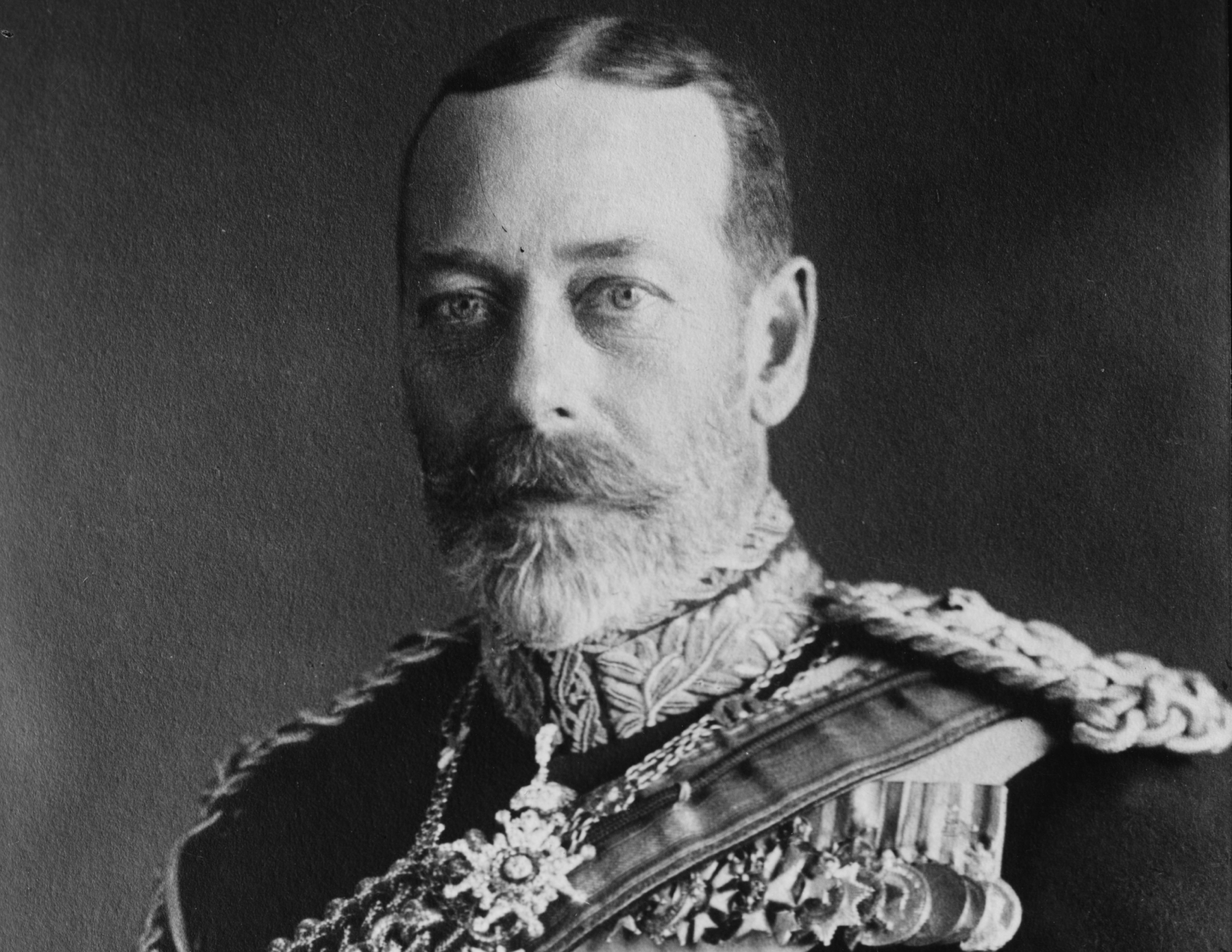 King George in uniform