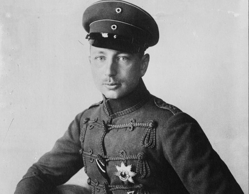 Prince Joachim of Prussia in uniform