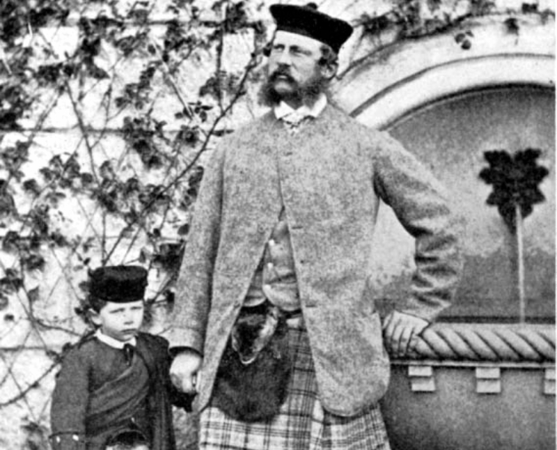 Wilhelm II and his father