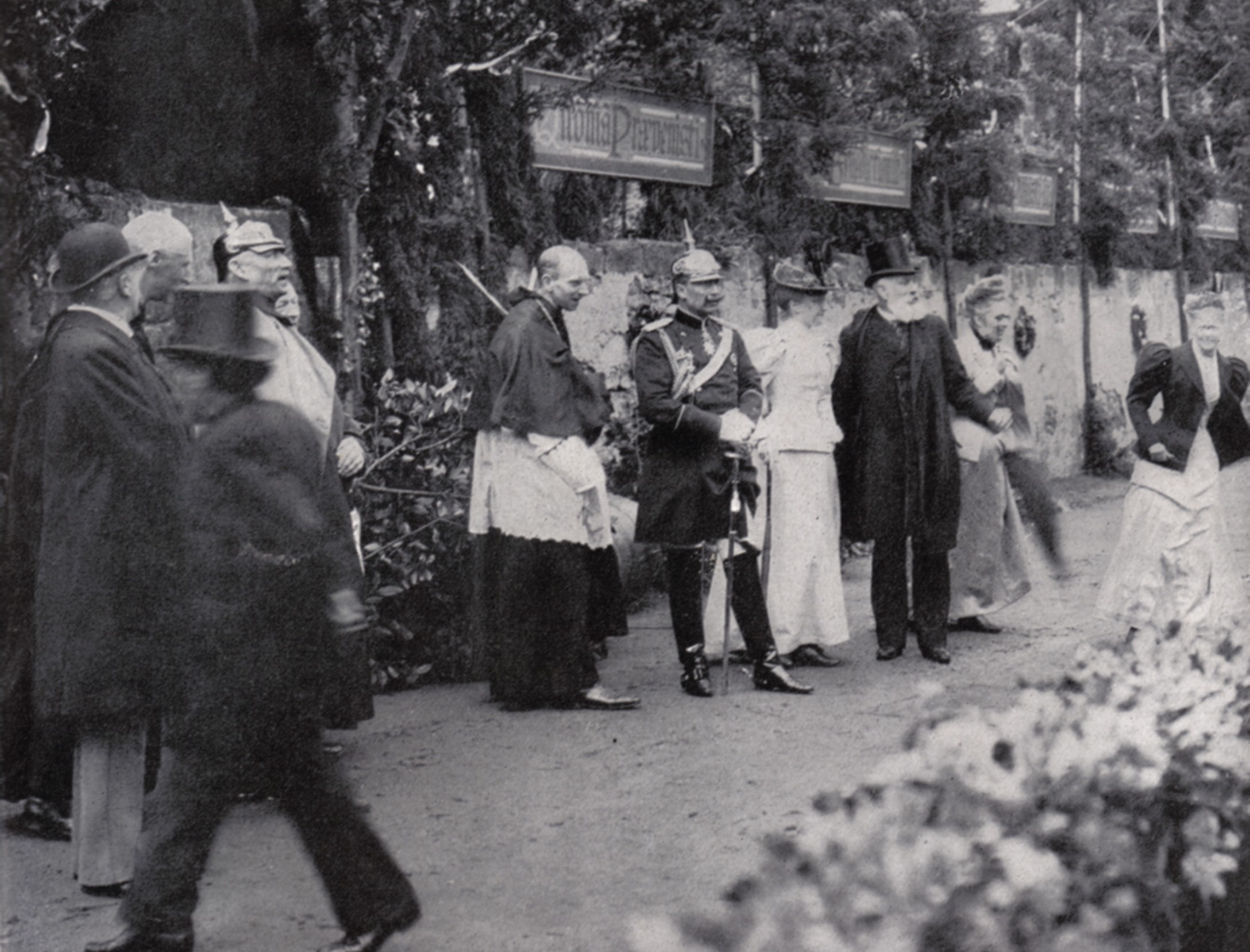 Wilhelm II in Marialach 1901