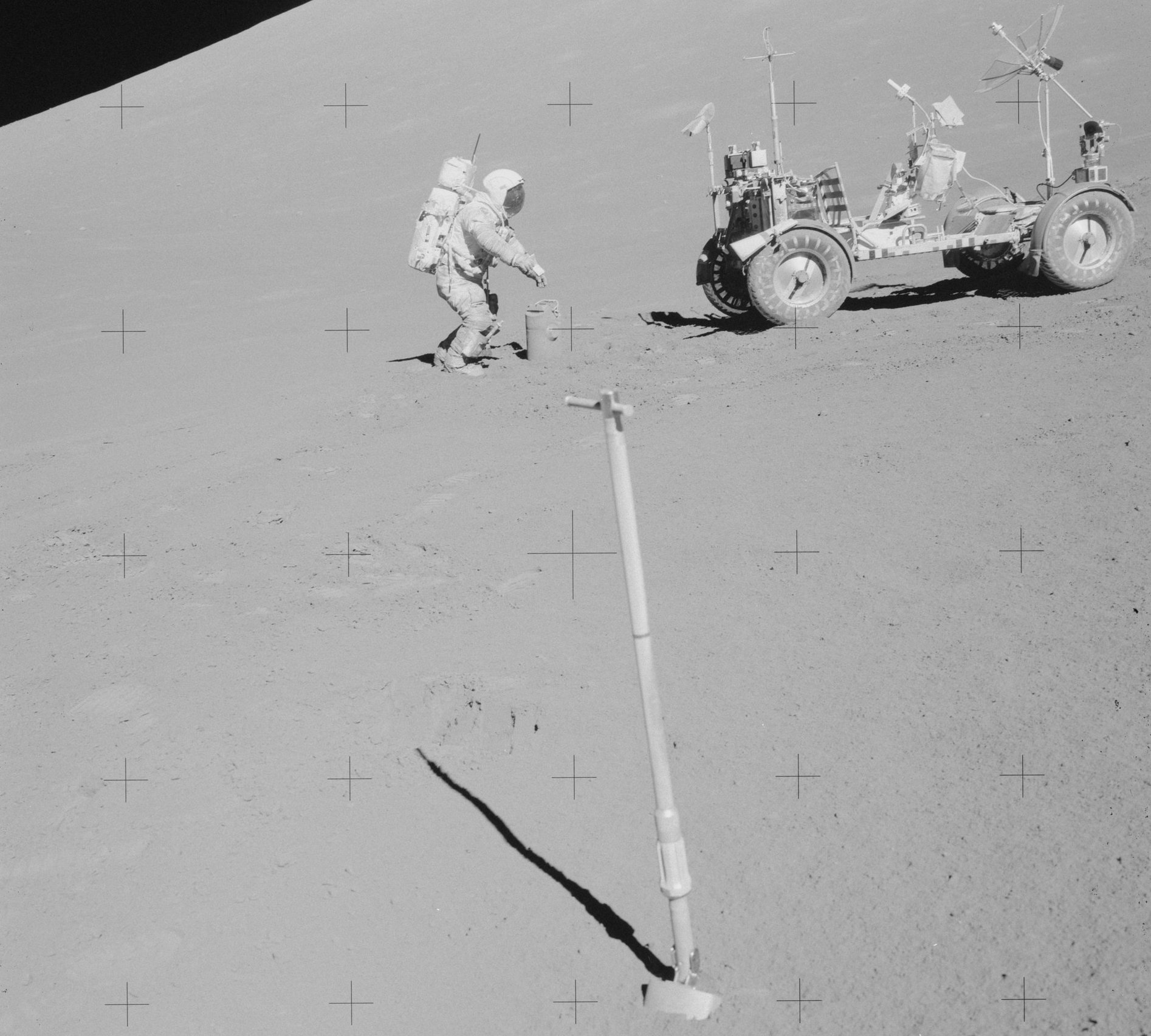 Apollo 17 Moon landing