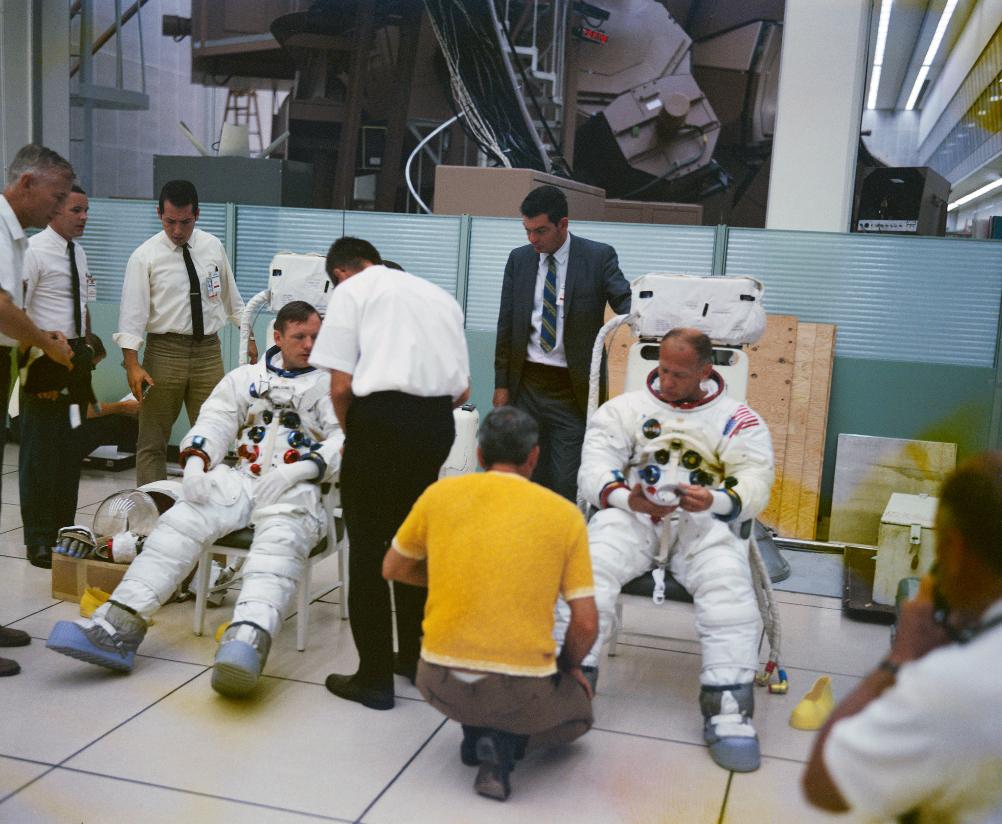 Apollo 11 training / simulation