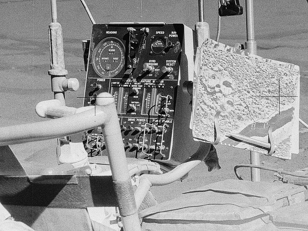 Apollo 15 Lunar Rover Control Panel