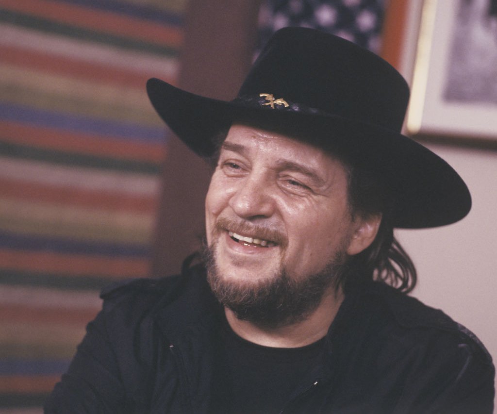 Waylon Jennings in Backstage