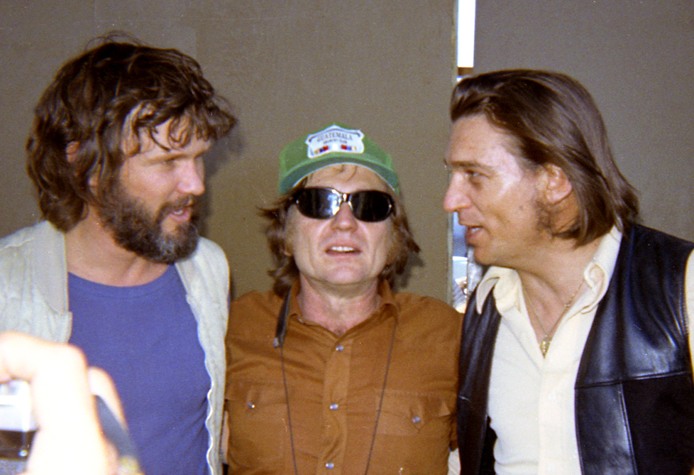 Kris Kristofferson, Willie Nelson and Waylon Jennings