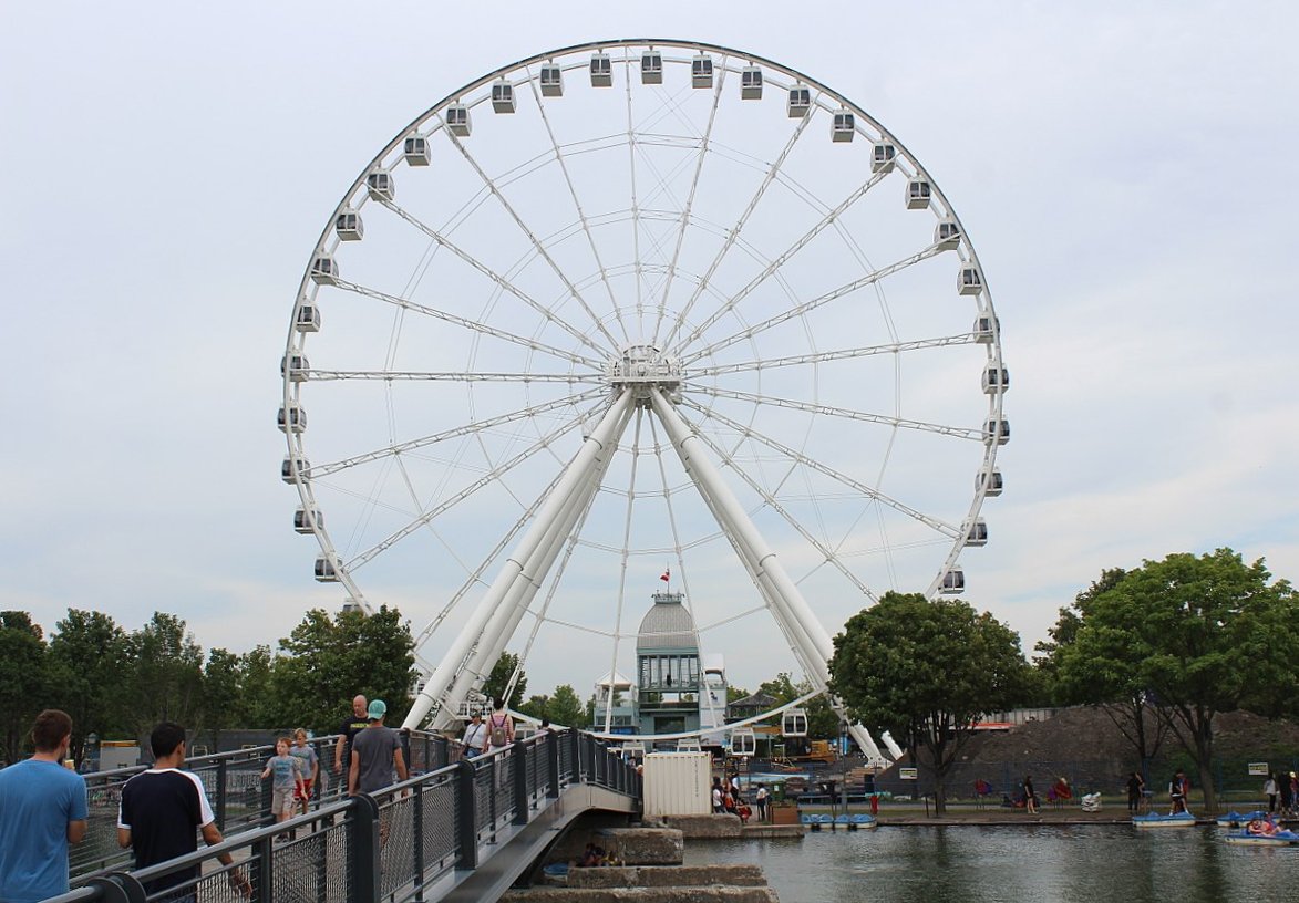 Photo of a Ferris wheel