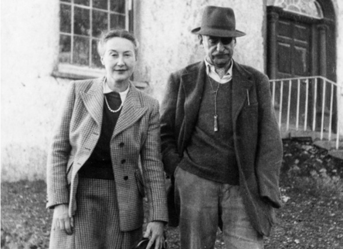 Sir Adrian Carton De Wiart with Lady Carton De Wiart