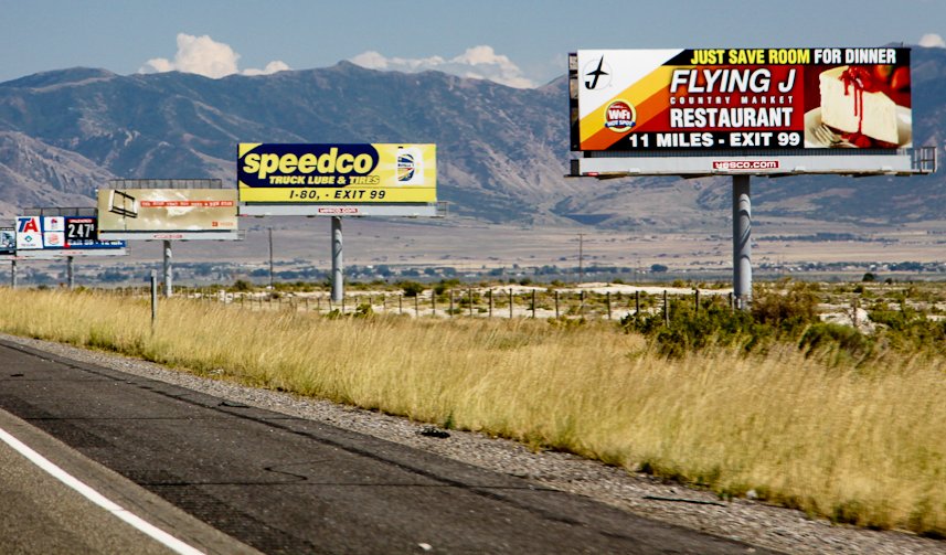 Billboards advertising