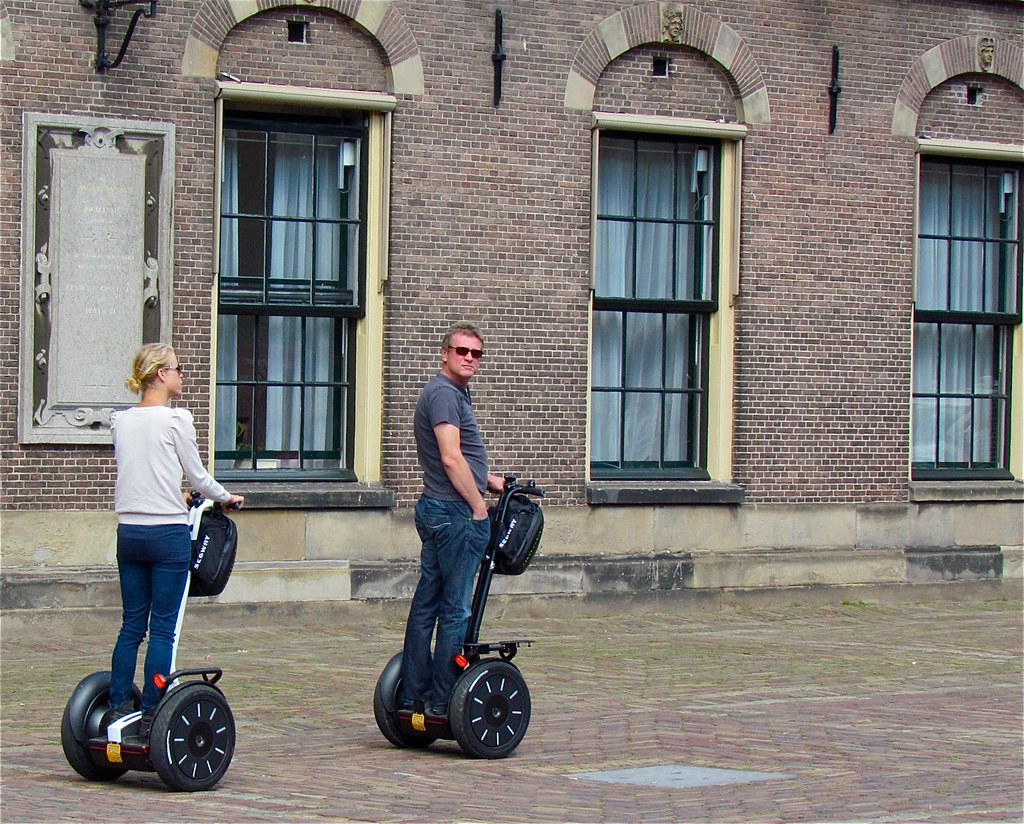 People on a Segway
