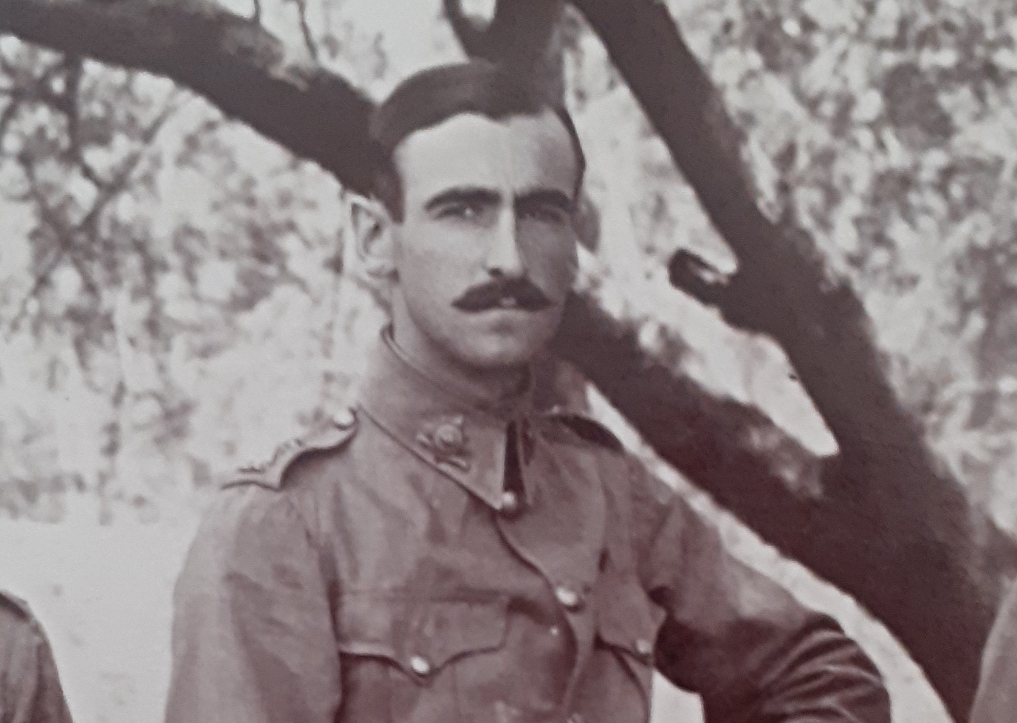 Photograph of Lieutenant Adrian Carton de Wiart