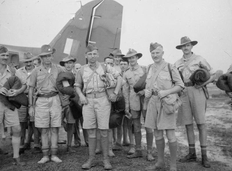 British Prisoners of War at Rangoon