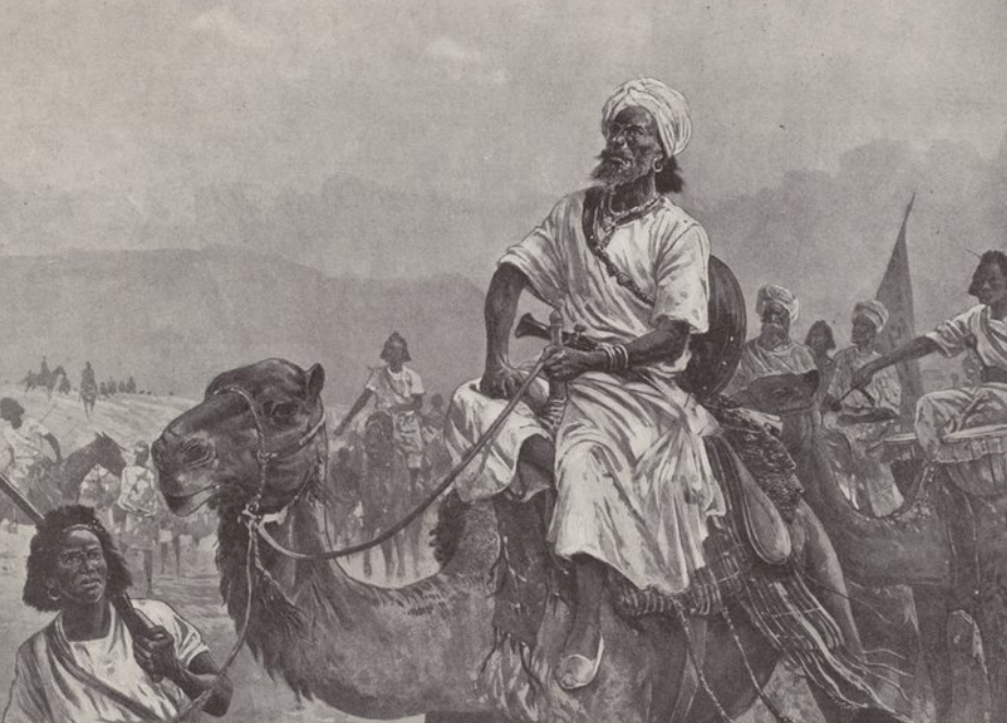 The Mad Mullah Riding Camel