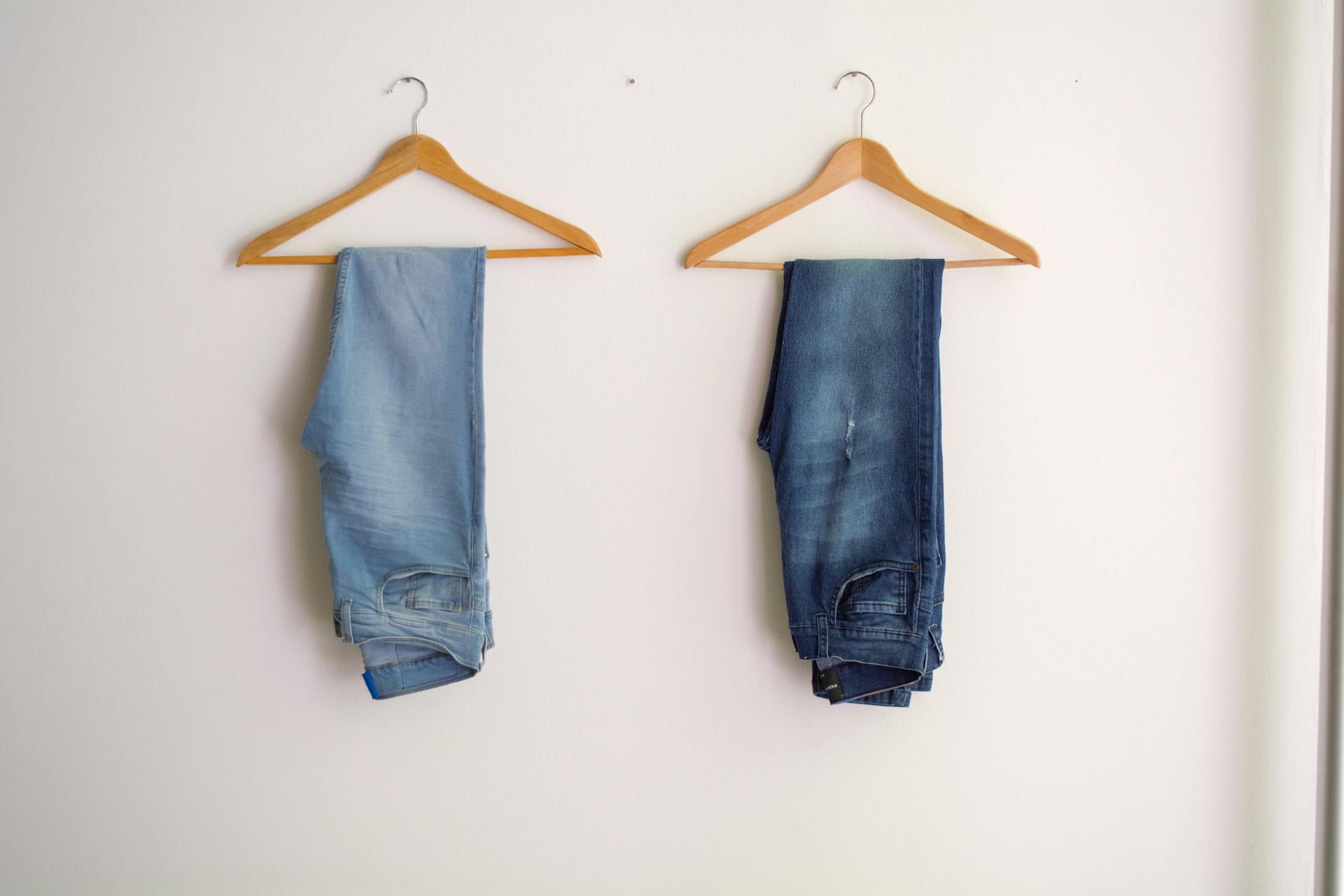 Two pair of Denim jeans