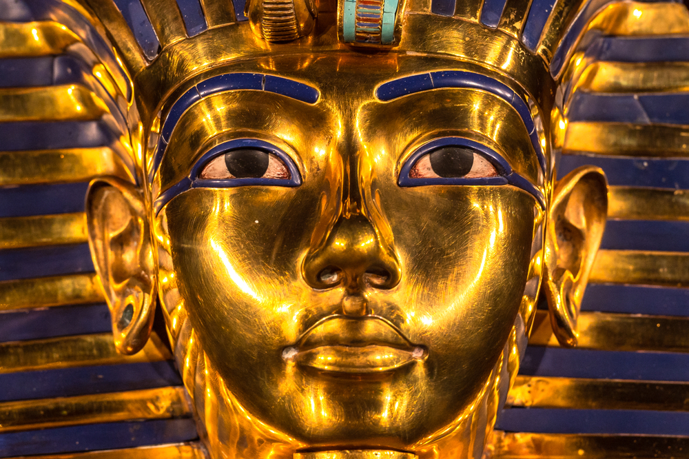 Tutankhamun's funeral mask found in Egypt
