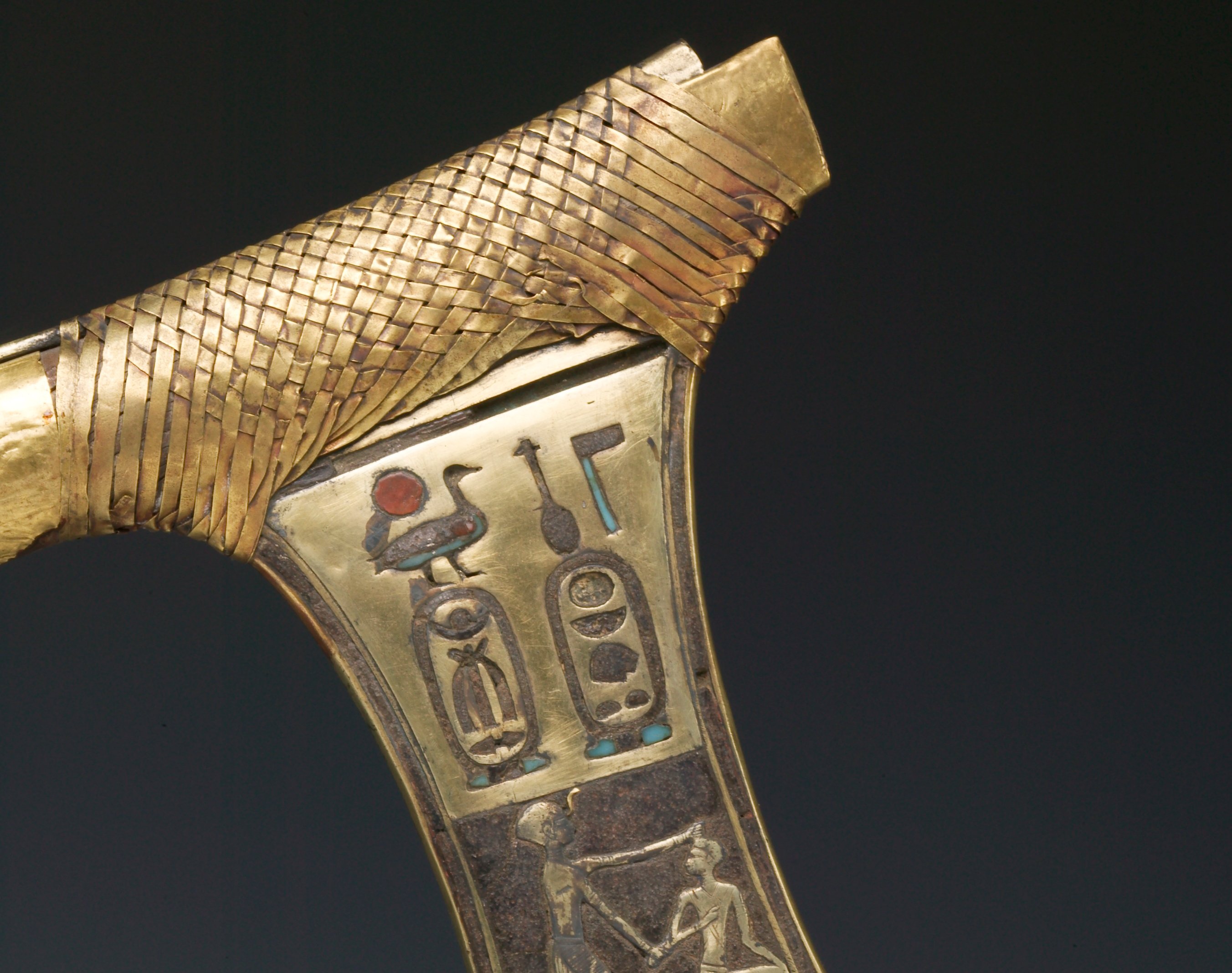 Tutankhamun's meteoric iron dagger, also known as King Tut's dagger