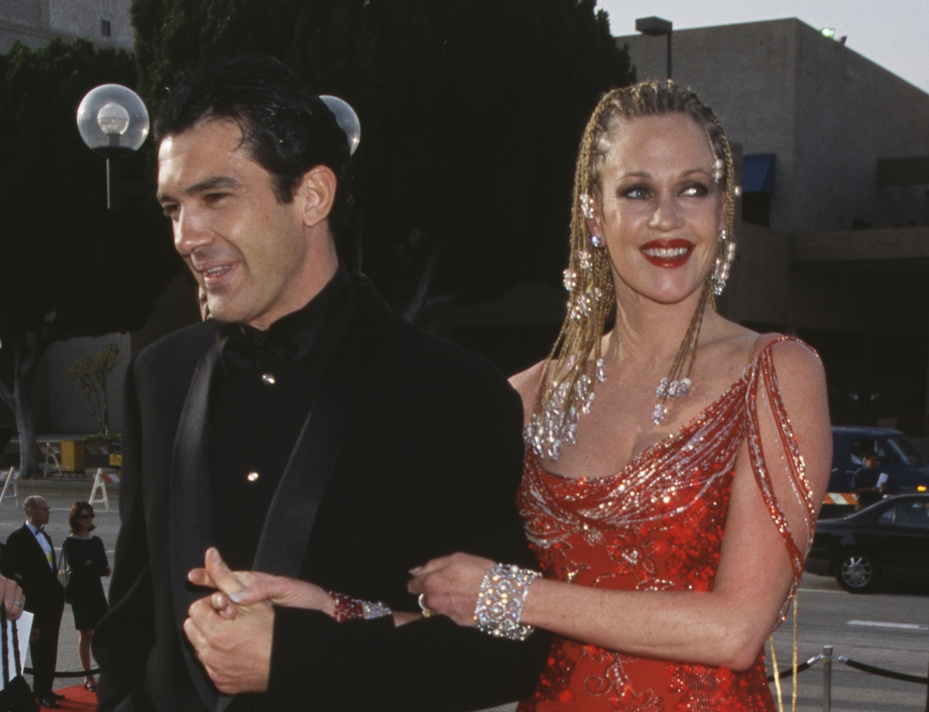 Antonio Banderas and his wife, American actress Melanie Griffith - 2000