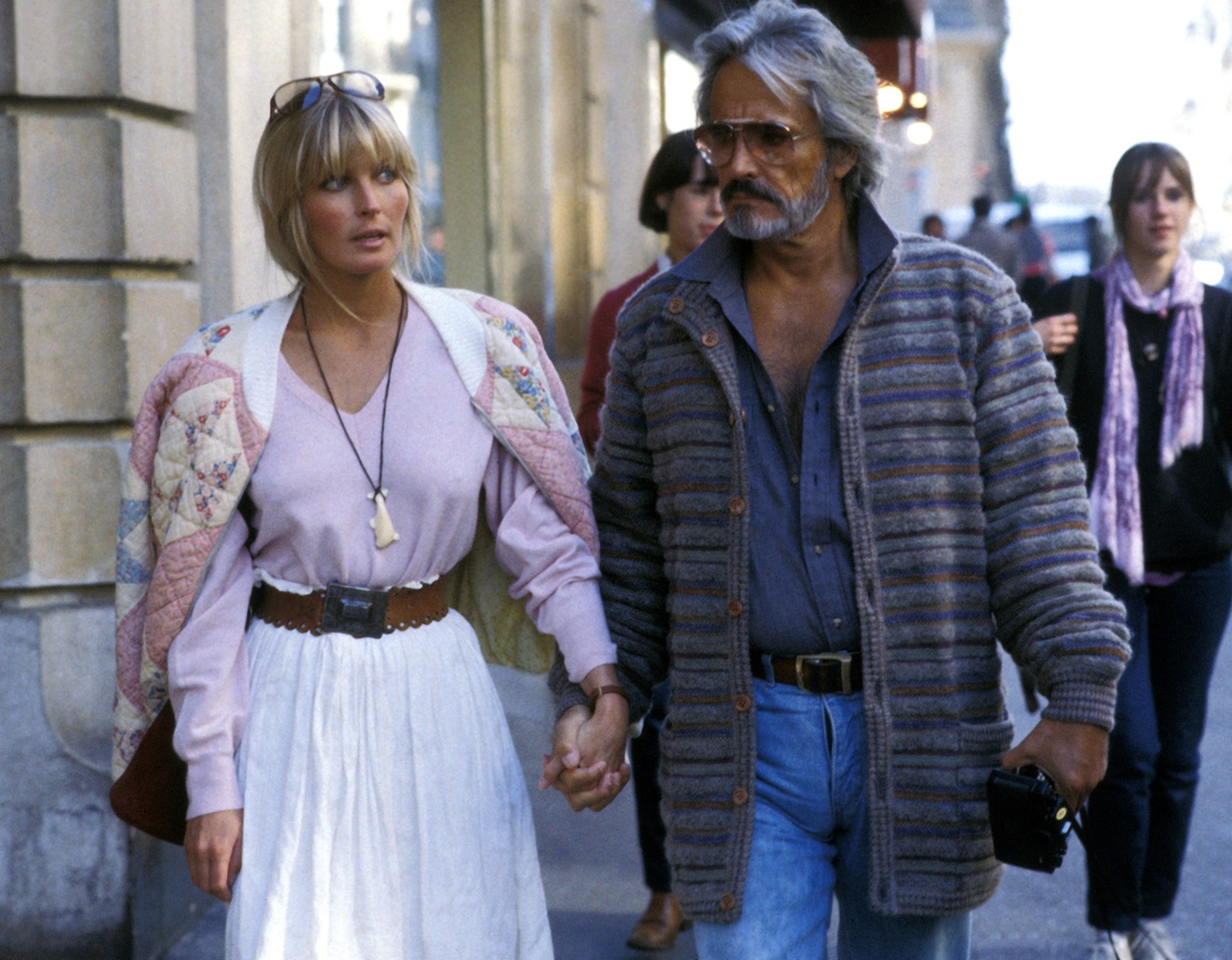 Bo Derek with John Derek in Paris 1981, France.