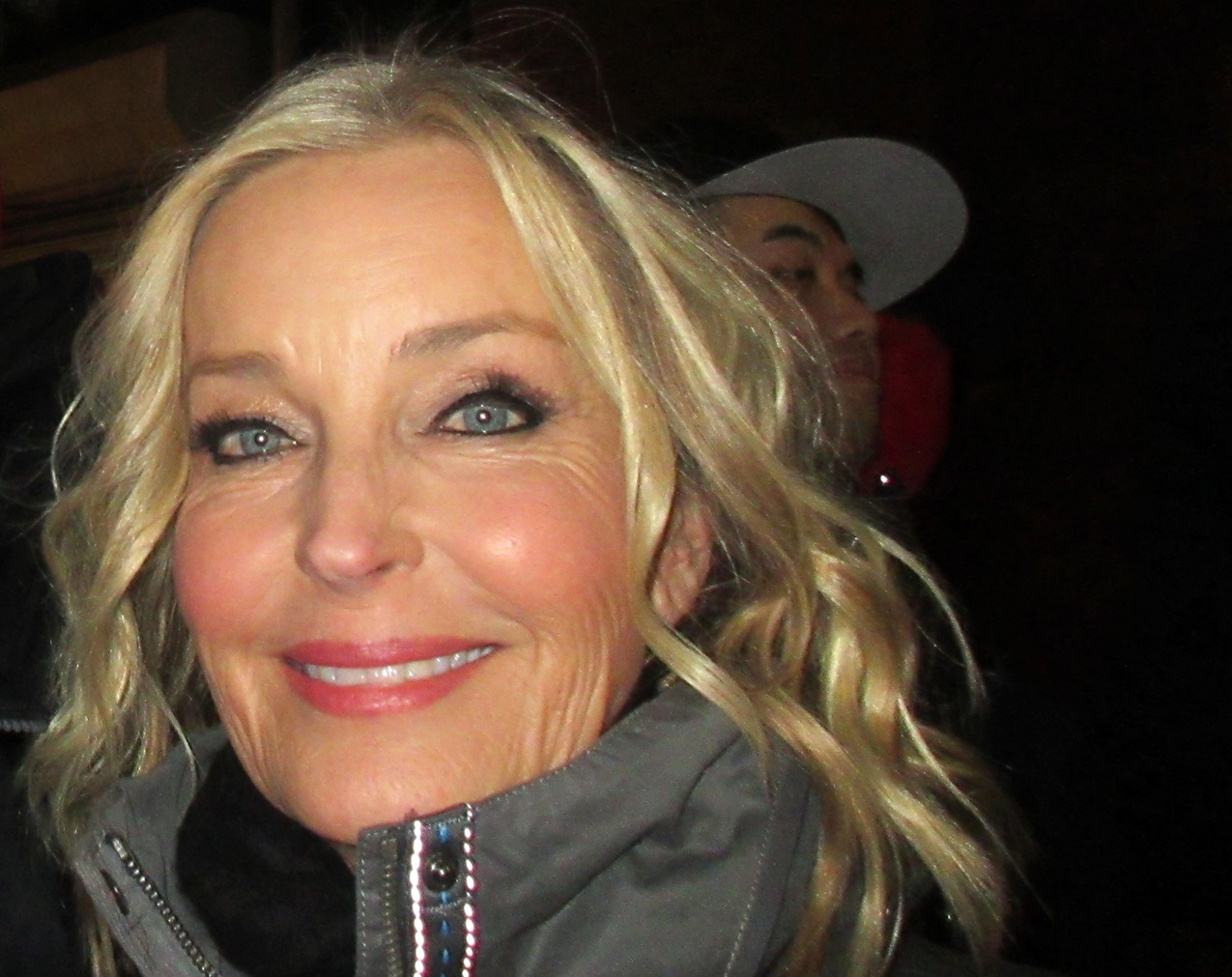 Bo Derek smiling - 2019