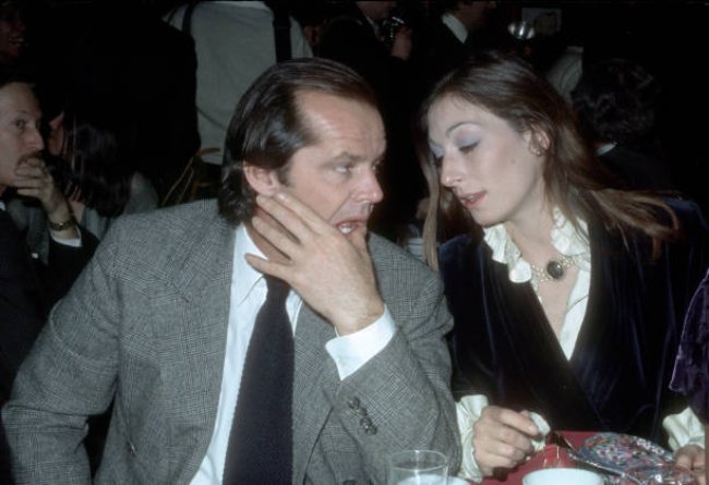 Jack Nicholson and Anjelica Huston